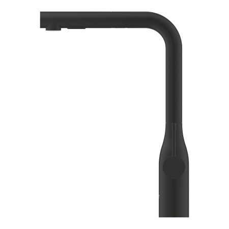 Смеситель для кухни с  выдвижным изливом Essence New Grohe 30504 KF0 (30504KF0) фантомный черный 