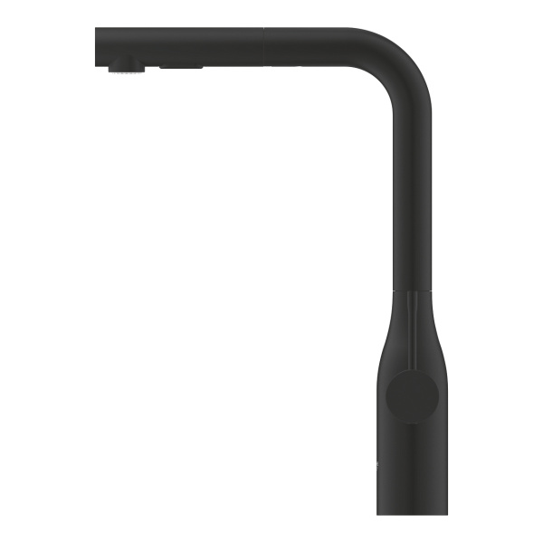Смеситель для кухни с  выдвижным изливом Essence New Grohe 30504 KF0 (30504KF0) фантомный черный 