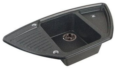 Кухонная мойка Акватон Лория черная 1A715032LR100