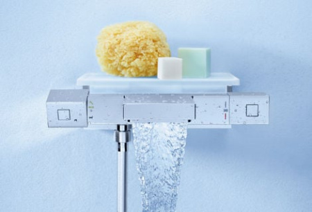 Термостат для ванны, Grohe Grohtherm Cube 34497 000 (34497000) хром