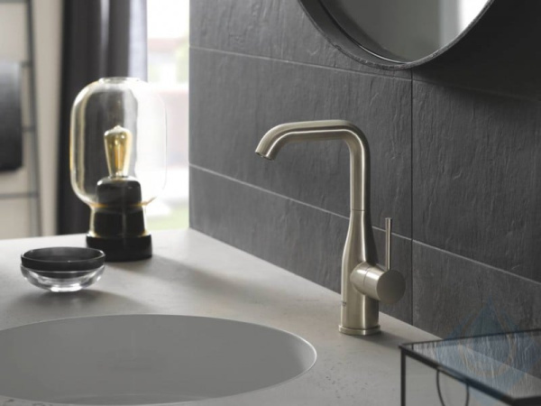 Смеситель однорычажный для раковины Grohe Essence New 32628 EN1 (32628EN1) никель матовый