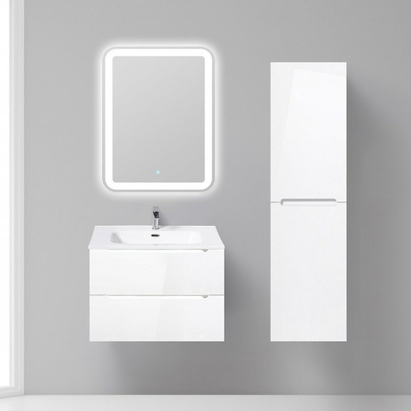 База под раковину подвесная BelBagno ETNA-700-2C-SO-BO-P Bianco Opaco