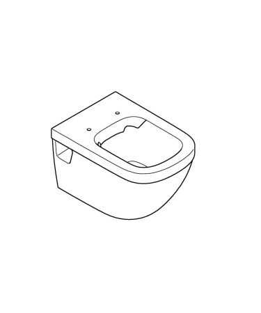 Унитаз подвесной безободковый GROHE Euro Ceramic 39538 000 (39538000)