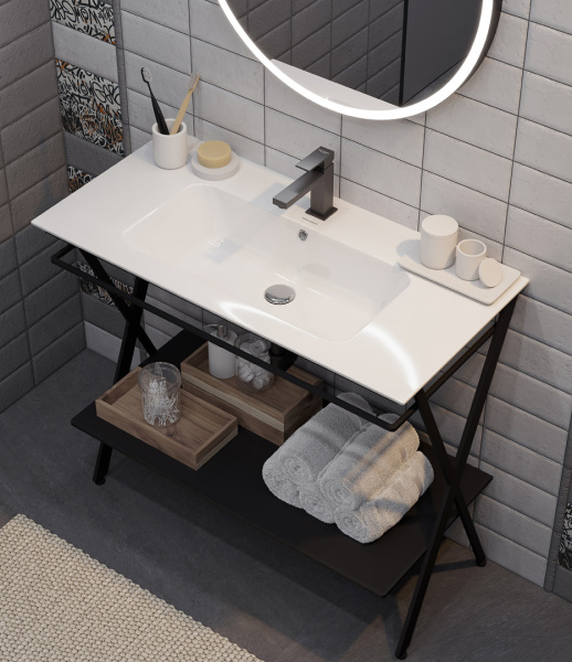 Раковина подвесная (85х46) Kerama Marazzi Piano PI.wb.85