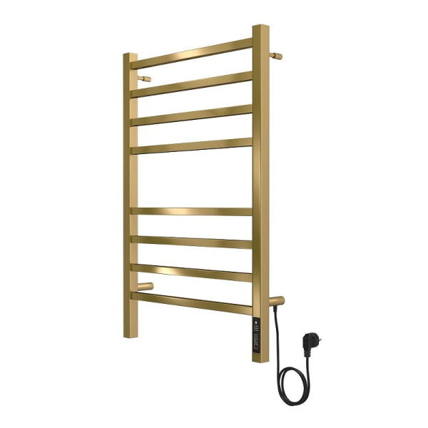 Полотенцесушитель электрический (50х80) П8 Terminus Ватикан 4670078571939 золото