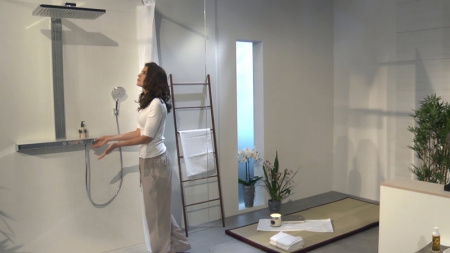 Душевая система Hansgrohe Rainmaker Select Showerpipe 27106400