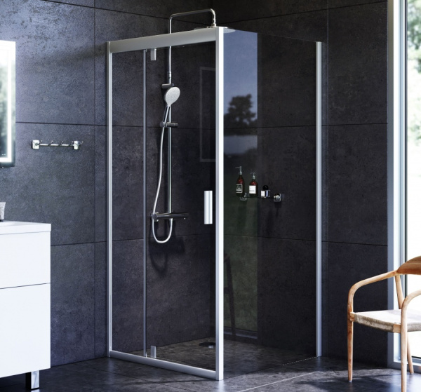 Душевой уголок (90х90) Am.Pm Gem Sqare Pivot W90G-404-090MT