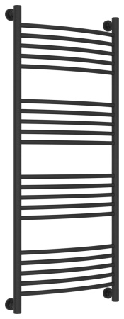 Полотенцесушитель Водяной Выгнутая Сунержа Богема + (120х50) Темный Титан Муар 15-0221-1250