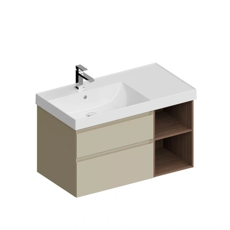 Тумба под раковину Kerama Marazzi Cubo 90 CUB.90.2Lh\LIM.N