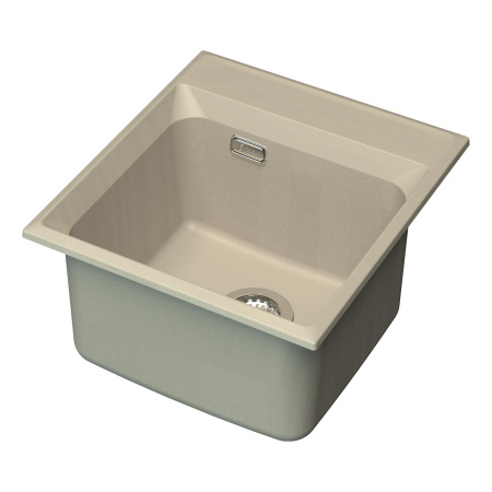 Мойка кухонная Point Мисти 46 светло-бежевый