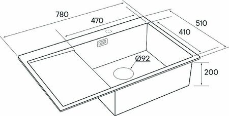 Кухонная мойка Paulmark Elde PM807851-BGR брашированное золото правая