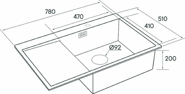 Кухонная мойка Paulmark Elde PM807851-BGR брашированное золото правая