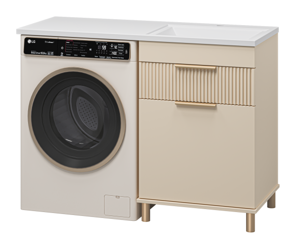 Тумба под стиральную машину Brevita Enfida ENF-07060-032Я (без раковины)