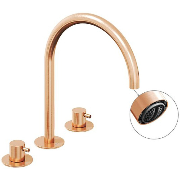 Смеситель для раковины Ravak Espirit ES 018.60RGB X070349 розовое золото