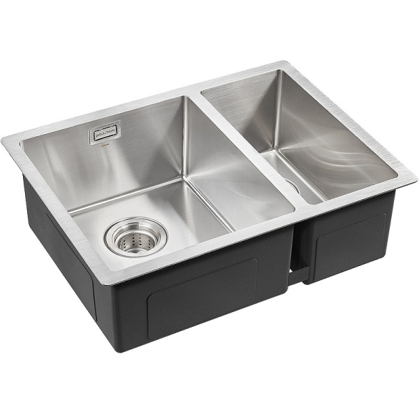 Кухонная мойка Paulmark Annex PM545944-BSL брашированная нерж.сталь левая