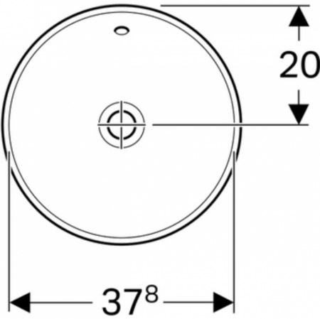 Раковина Geberit Variform 500.700.01.2 (белый)