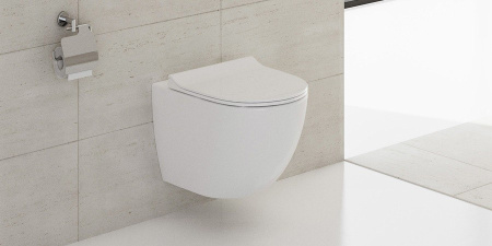 Комплект VitrA Sento L-Box set  безободковый, с микролифтом, 9830B003-7207