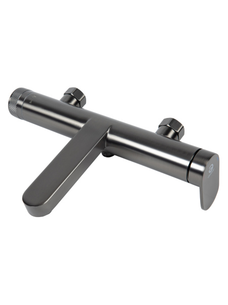 Смеситель для ванны однорычажный Agger Sweet A2710055 оружейная сталь матовая