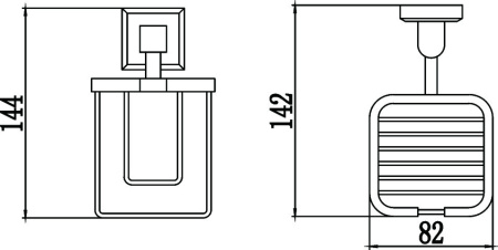 Держатель для освежителя воздуха Savol 95 S-009533