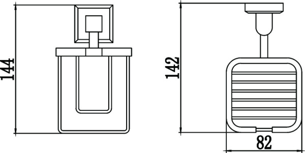 Держатель для освежителя воздуха Savol 95 S-009533