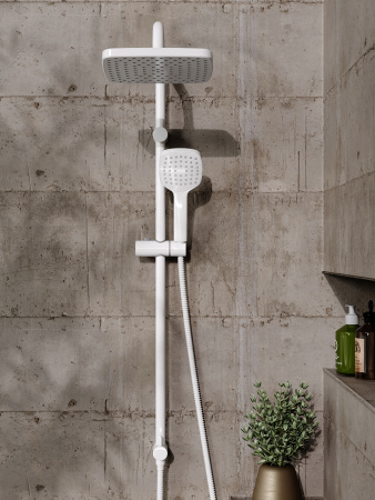 Душевая стойка Orange O-Shower OW04w белый