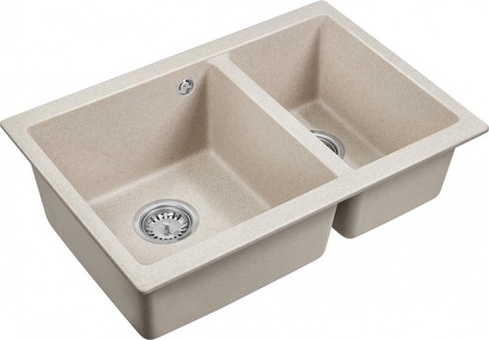 Кухонная мойка (66,5х46) EMAR EMQ-2665.PL Берилл