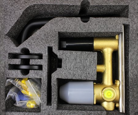 Смеситель для раковины Bronze de Luxe 1760'S LOFT настенный черный матовый 5530SB