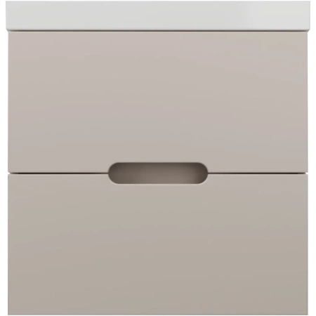 Тумба без раковины подвесная 60 см Style Line Матис ЛС-00002310 кремовый матовый