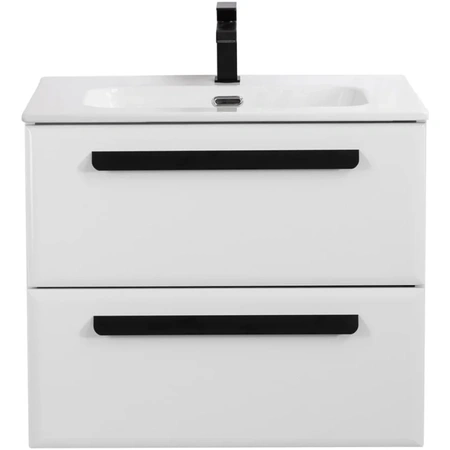 Тумба под раковину Cezares ECO-CER-N-700-2C-SO-BL Bianco Lucido без ручек