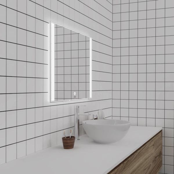 Зеркало (100х80) Grossman Avrora 1110080 LED с сенсорным выключателем