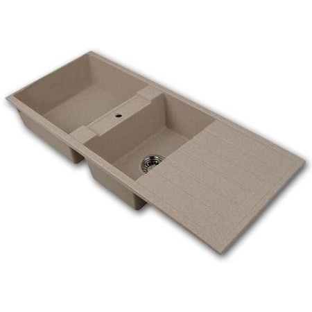 Кухонная мойка Акватон Торина двойная,розовая 1A712032TR110