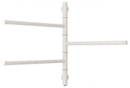 Полотенцесушитель Электрический Cунержа Триада (540х585) Античное Белое ЗОЛОТО 10-0822-0540