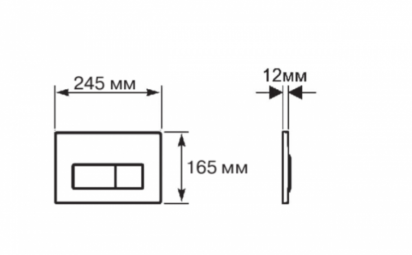 Комплект унитаза с инсталляцией SET AQUATEK ВЕГА-1905-017