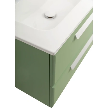 Тумба под раковину Cezares ECO-CER-N-1000-2C-SO-PS-P-L Фисташковый Софт без ручек
