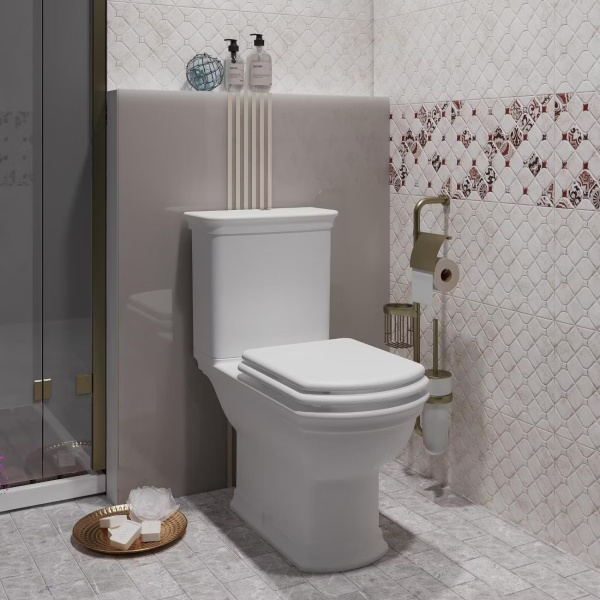 Унитаз-компакт напольный Opadiris Риспекто OS239721 крышка бачка керамика