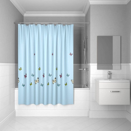 Штора для ванной комнаты IDDIS Butterfly 200*200 см (SCID031P)