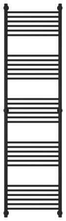 Полотенцесушитель Водяной Прямая Сунержа Богема + (190х50) Матовый Черный 31-0220-1950