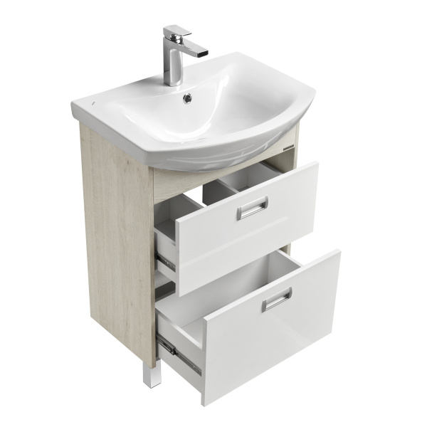 Тумба с раковиной Aquaton Бекка PRO 60 1A1966K1BAC20