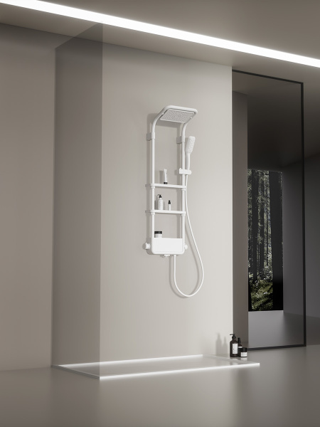 Душевая система с термостатом AQUAme AQM8003W