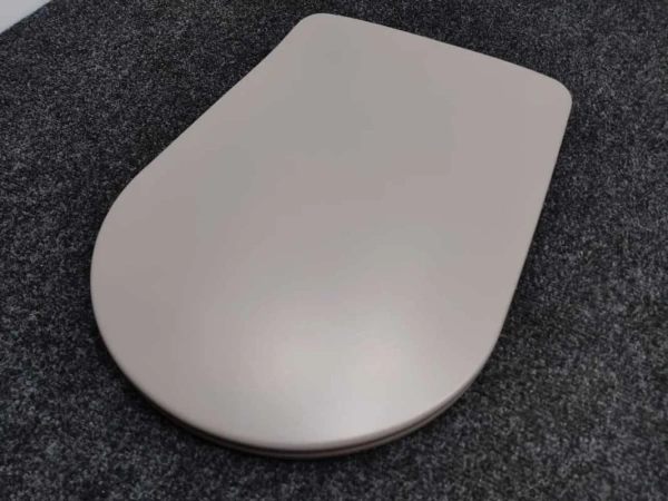 Крышка-сиденье для унитаза Kerasan Nolita 539189 Slim микролифт, серый матовый