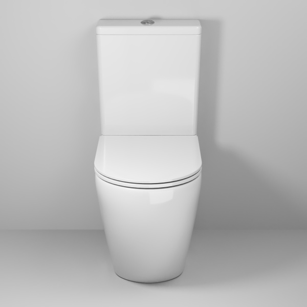 Унитаз напольный безободковый Grossman  GR-4407SQ с сиденьем микролифт