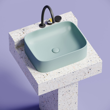 Раковина накладная (50,5х38) Ceramica Nova ELEMENT CN6052MLG