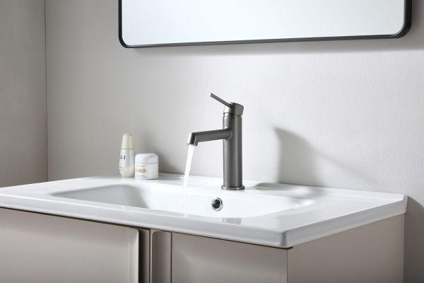 Смеситель для раковины Arrow F1A9119GG серый