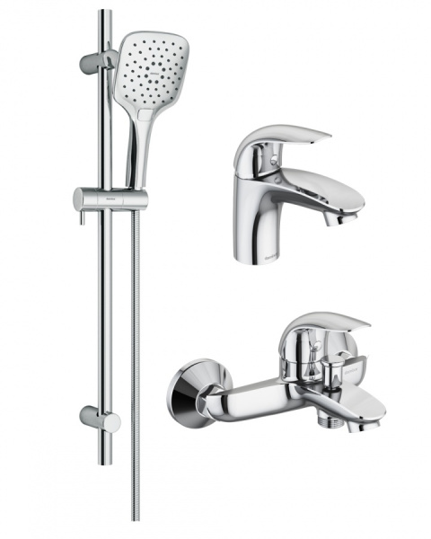 Набор смесителей 3 в 1 Damixa RedBlu Palace Bit 409310000