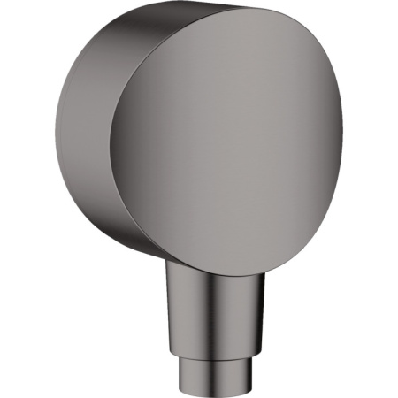 Подключение для душевого шланга Hansgrohe FixFit 26453340 шлифованный черный хром