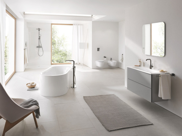Комплект инсталляции с унитазом GROHE Rapid SL Essence Ceramic 38811571 микролифт