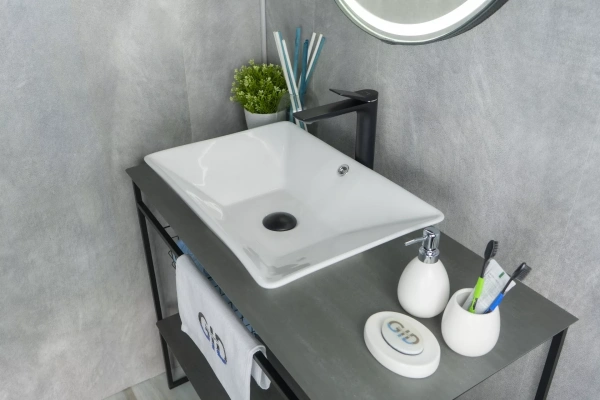 Раковина накладная (56х38) Gid N9212