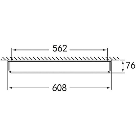 Полотенцедержатель CEZARES MAXIMA CZR-F-8912