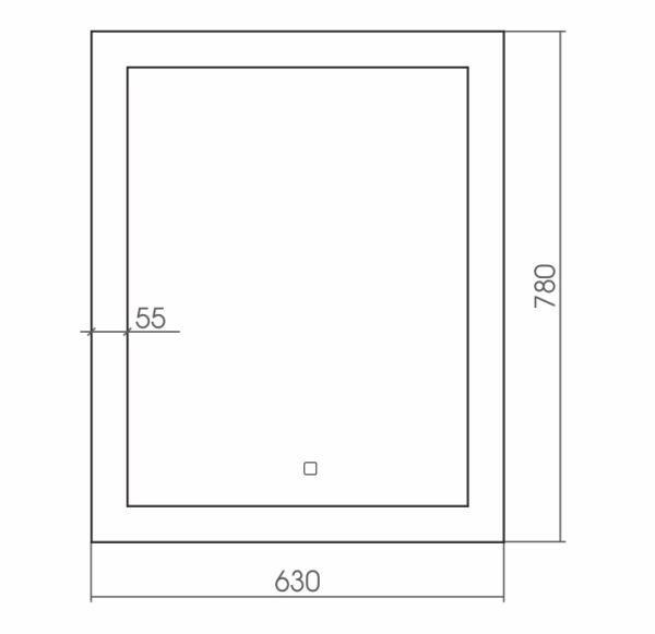 Зеркало (63х78) Silver Mirrors  Марсель ФР-00000910