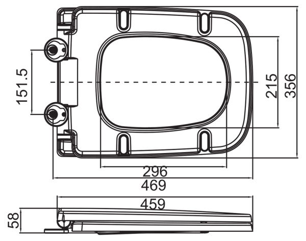 Крышка-сиденье BelBagno ROMANO BB2112SC